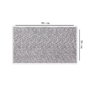 Mijölnir Toalla de Manos Algodón 100% Lujo Suave 550 gr/m² 50x90 cm Gris Oscuro